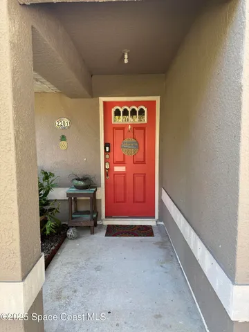 a room with painting on the wall