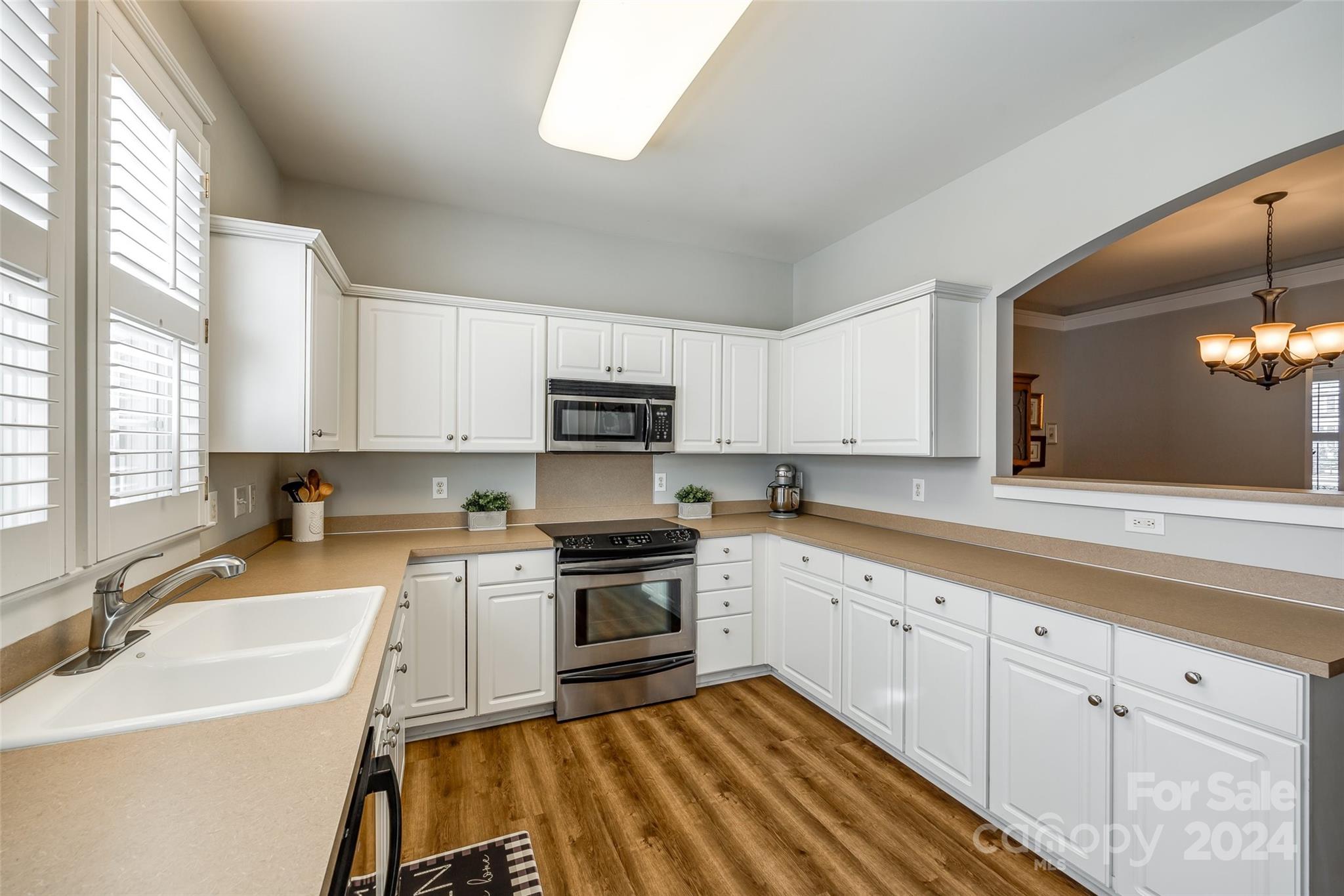 308 Elis Way Fort Mill, SC 29708 - Photo 11 of 29 a kitchen with cabinets a sink and appliances
