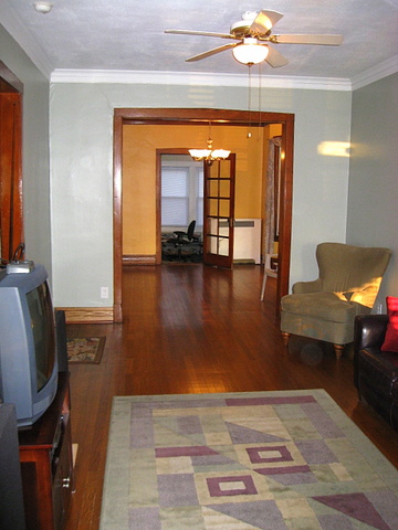 4241 North Springfield Avenue Chicago, IL 60618 - Photo 4 of 19 a view of a livingroom with furniture window and outside view