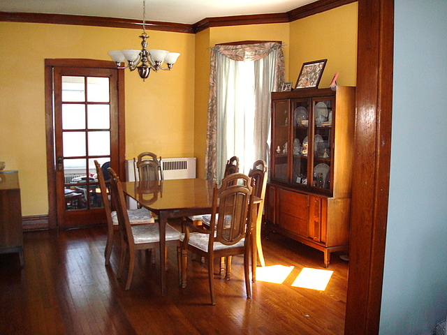 4241 North Springfield Avenue Chicago, IL 60618 - Photo 5 of 19 a view of a dining room with furniture and wooden floor