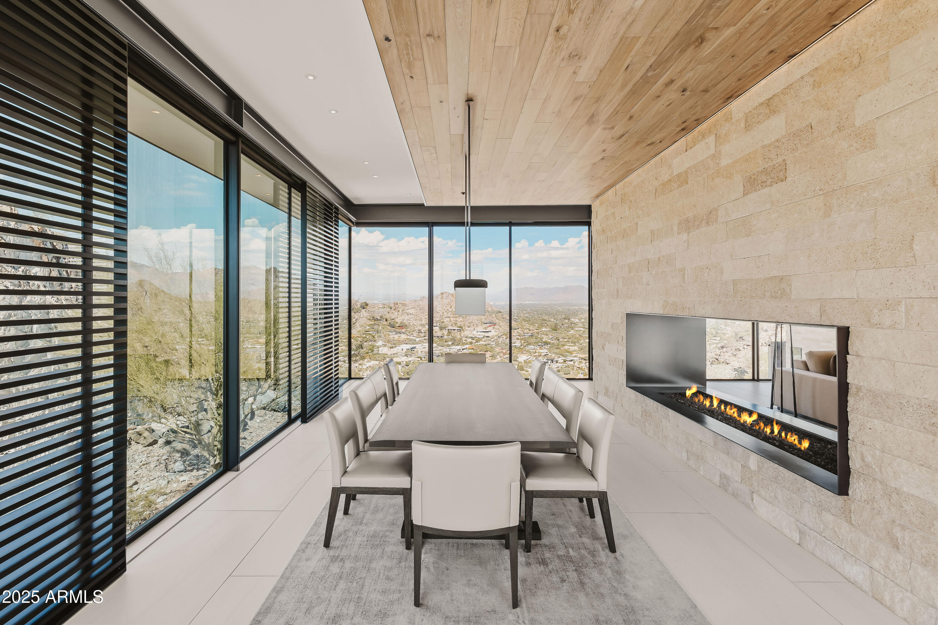 4301 East Upper Ridge Way Paradise Valley, AZ 85253 - Photo 13 of 53 a dining room with furniture and wooden floor