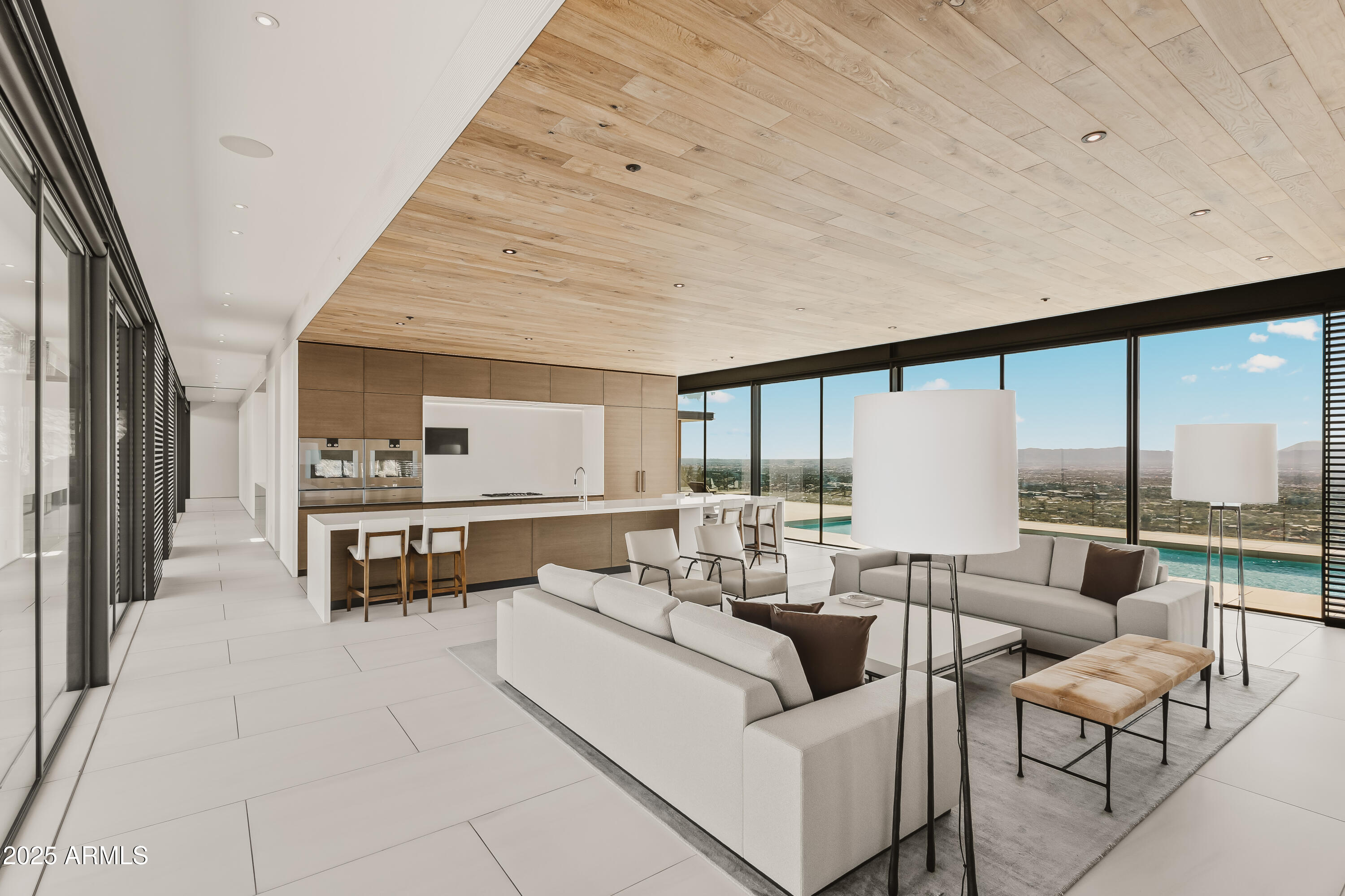 4301 East Upper Ridge Way Paradise Valley, AZ 85253 - Photo 2 of 53 a living room with furniture and a large window