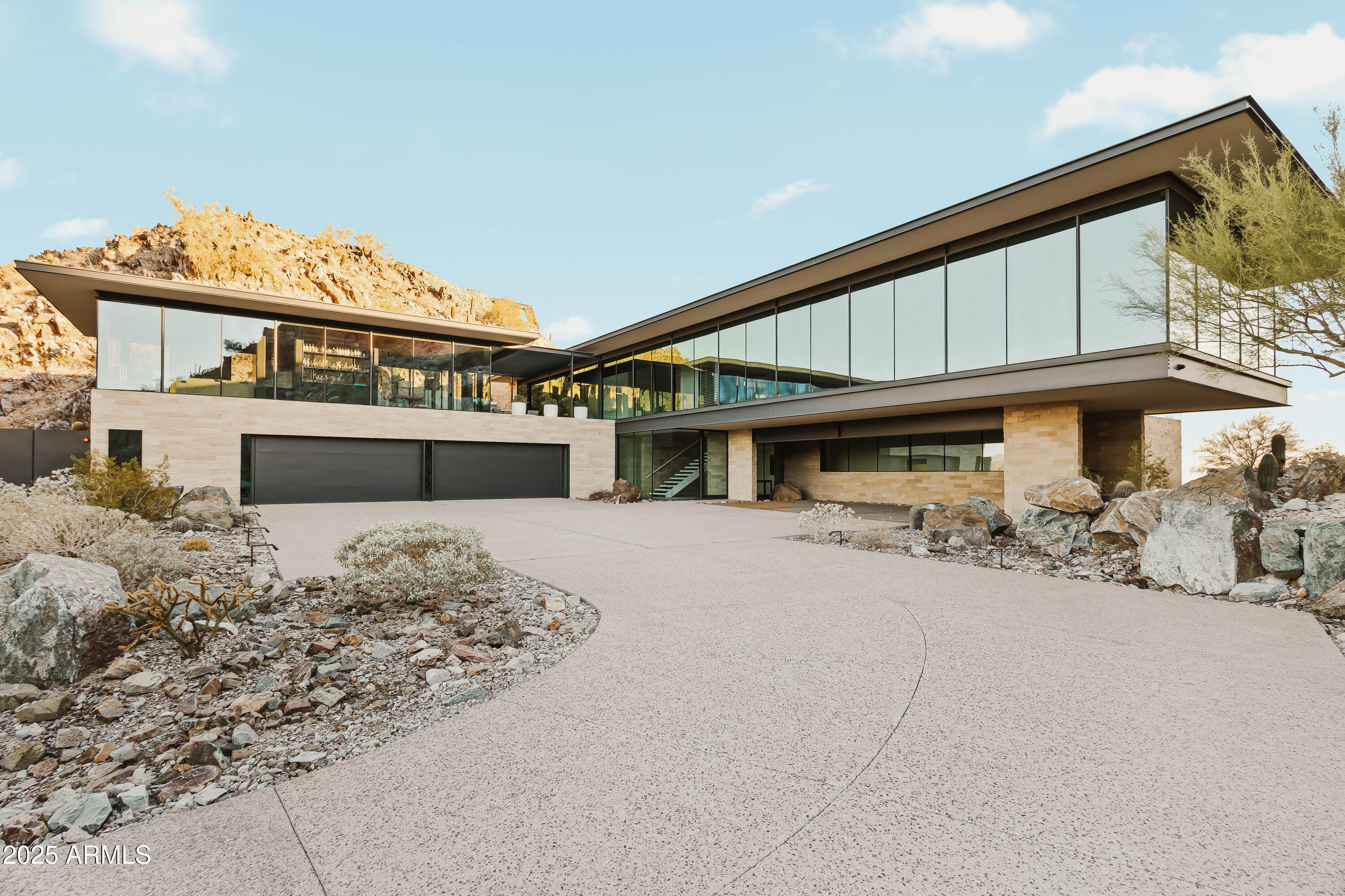 4301 East Upper Ridge Way Paradise Valley, AZ 85253 - Photo 50 of 53 a view of a house with a wooden fence