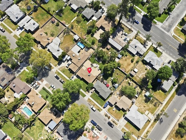 4866 Sunnyside Drive Riverside, CA 92506 - Photo 28 of 29 an aerial view of residential building with parking