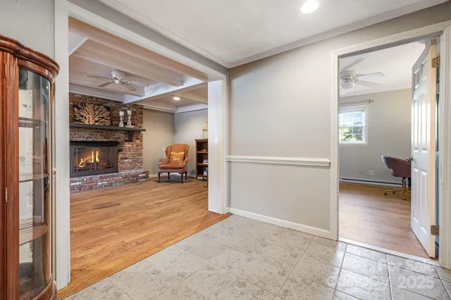 a view of a living room