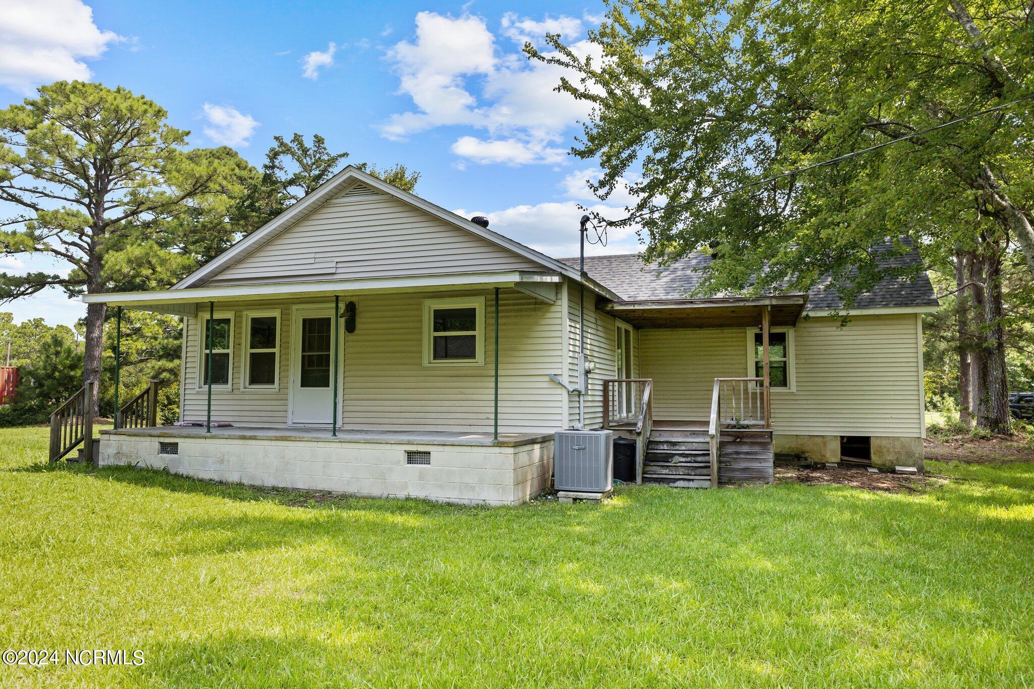 157 Airbase Road Atlantic, NC 28511 - Photo 40 of 49 Back of home showing porch and deck