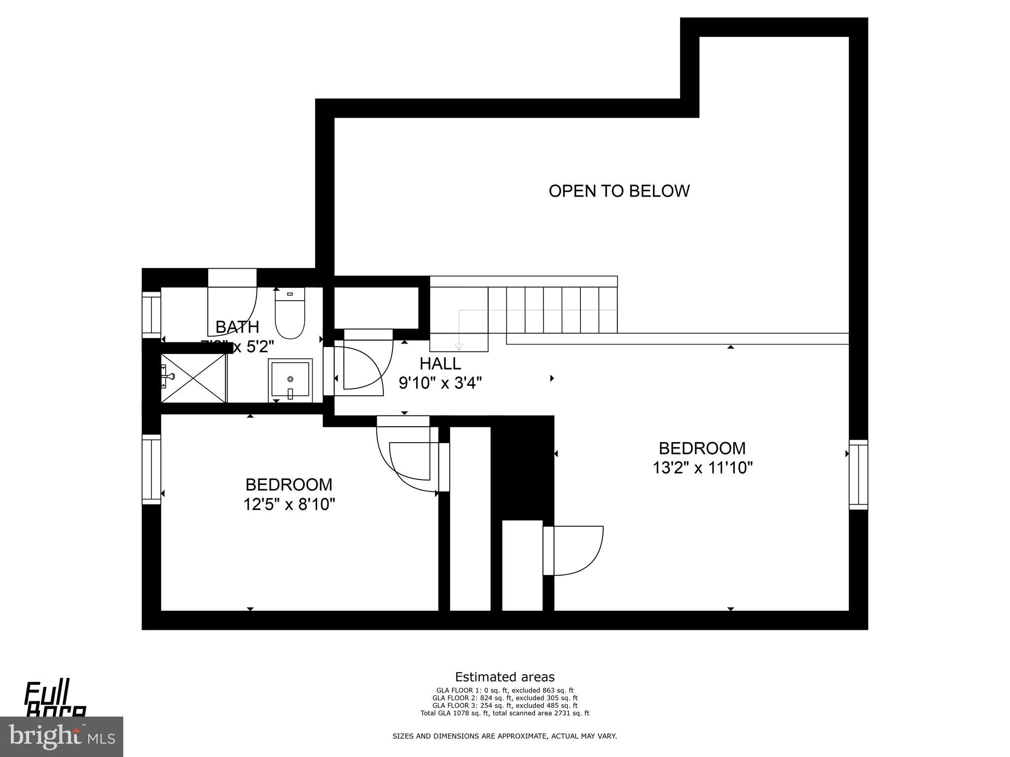 623 Gay Street Hanover, PA 17331 - Photo 43 of 44 Second Floor Layout