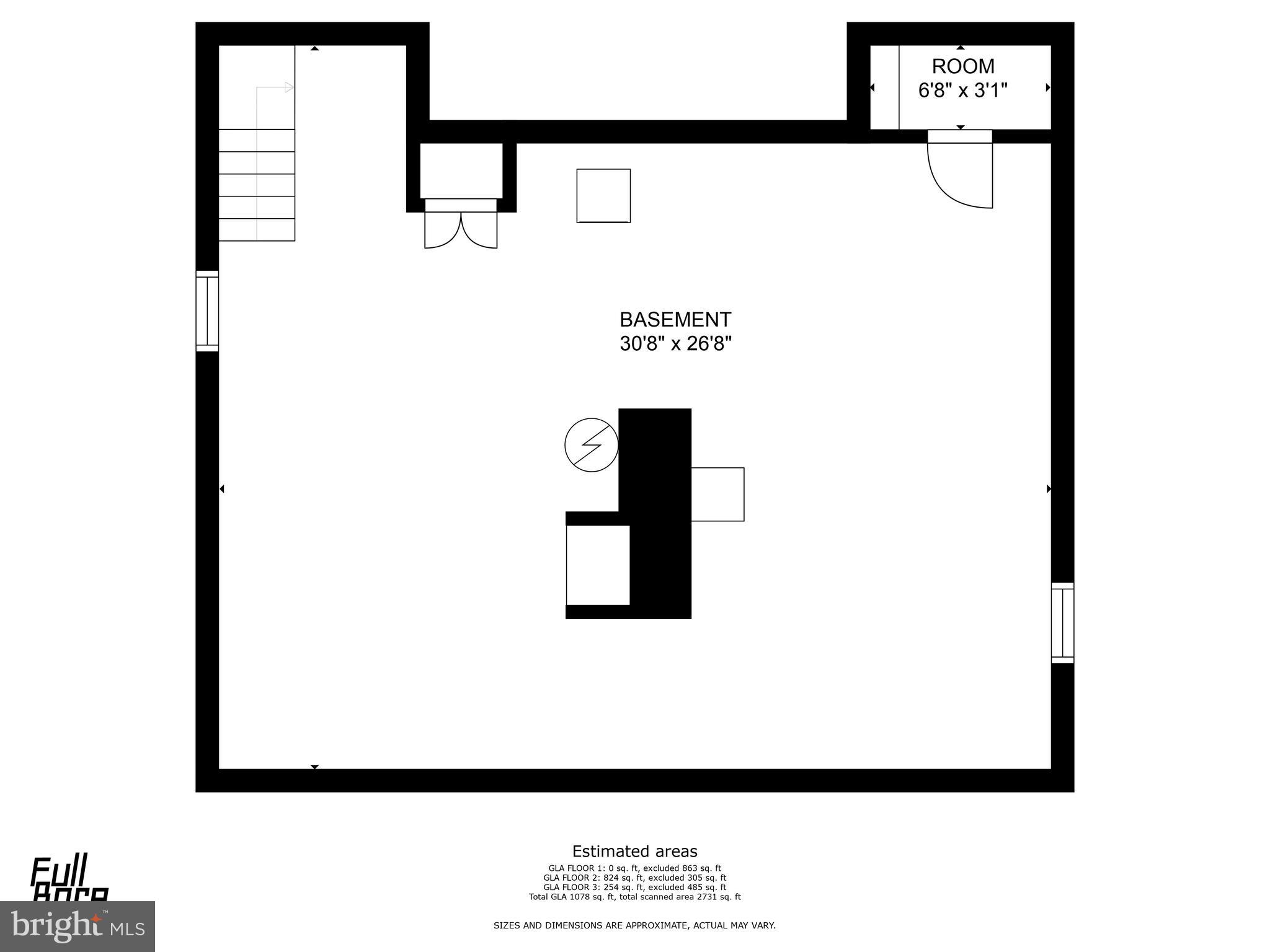 623 Gay Street Hanover, PA 17331 - Photo 44 of 44 Basement Layout