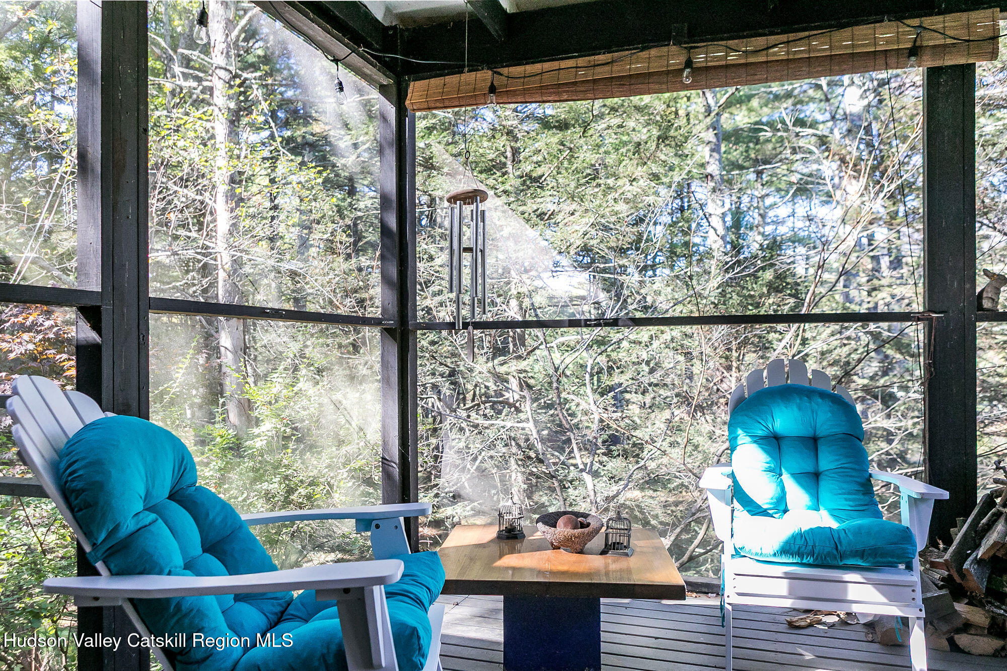 60 Phillips Road Saugerties, NY 12477 - Photo 18 of 23 a view of a chairs and table in the balcony