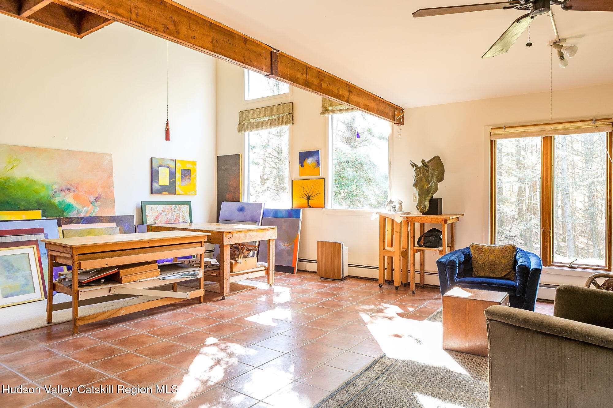 60 Phillips Road Saugerties, NY 12477 - Photo 10 of 23 a view of living room with furniture and floor to ceiling window