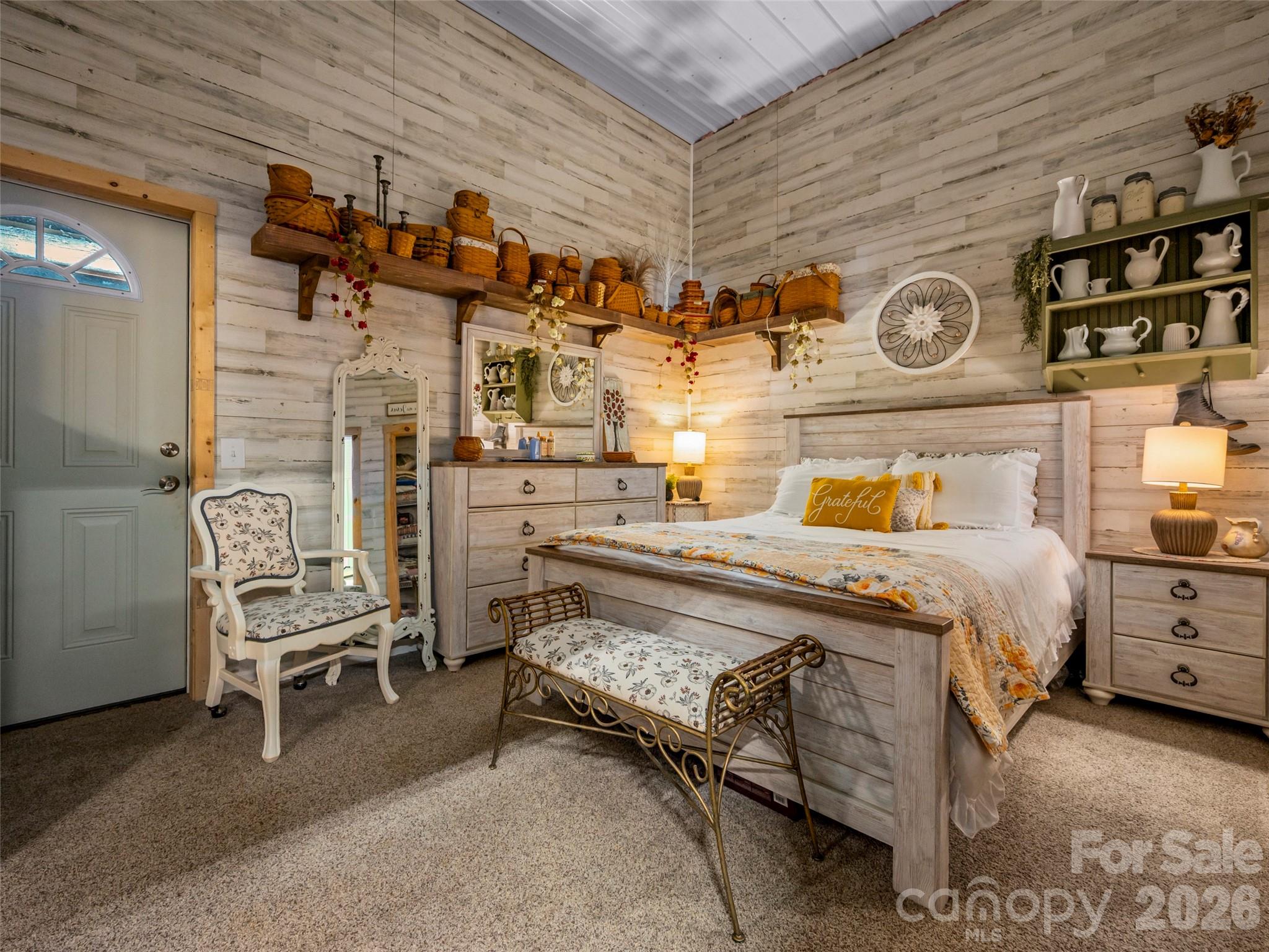 873 Ellenboro Henrietta Road Ellenboro, NC 28040 - Photo 14 of 48 a bed room with a bed and a chair