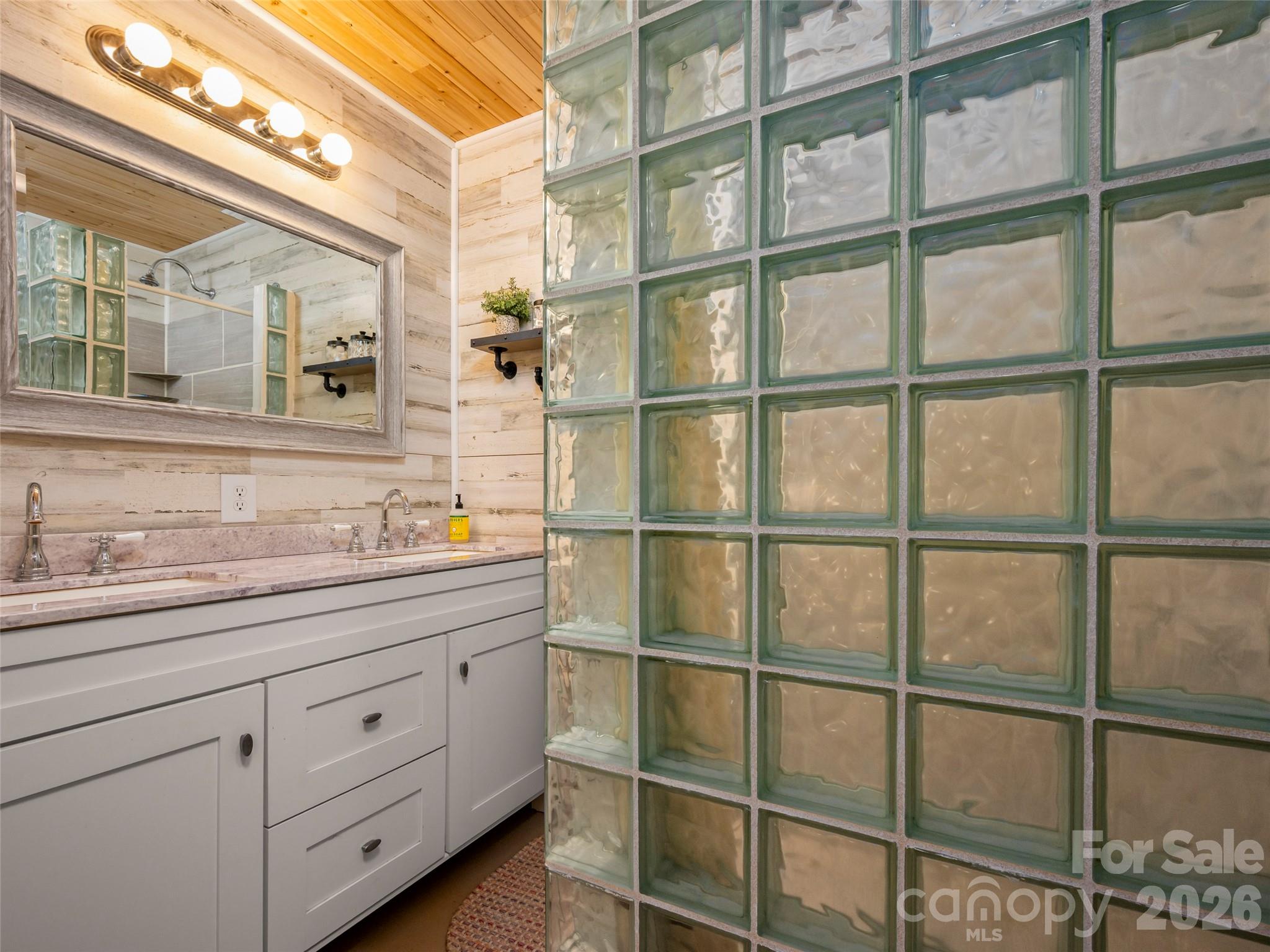 873 Ellenboro Henrietta Road Ellenboro, NC 28040 - Photo 16 of 48 a bathroom with a granite countertop sink mirror and