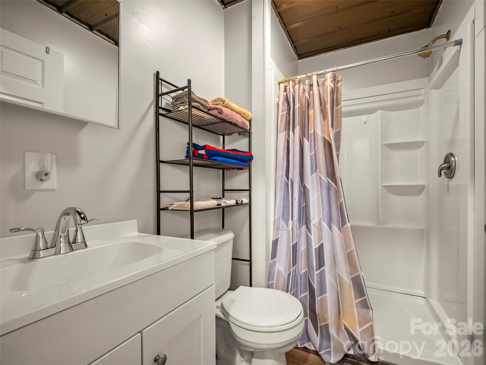 873 Ellenboro Henrietta Road Ellenboro, NC 28040 - Photo 39 of 48 a bathroom with a sink toilet and shower
