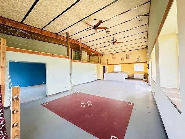 a view of a back yard of the house