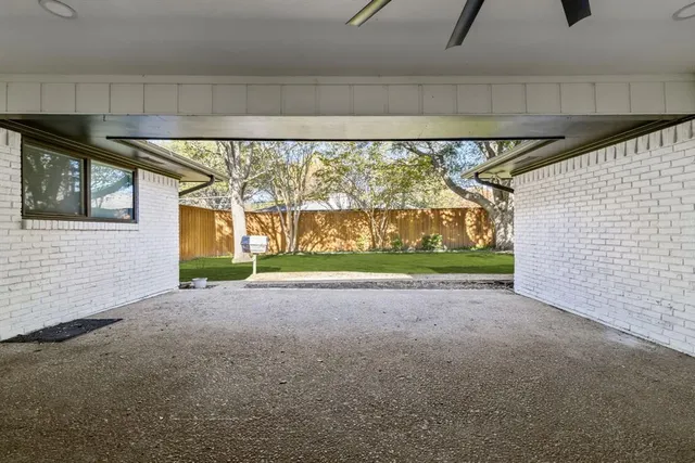 a view of outdoor space and yard