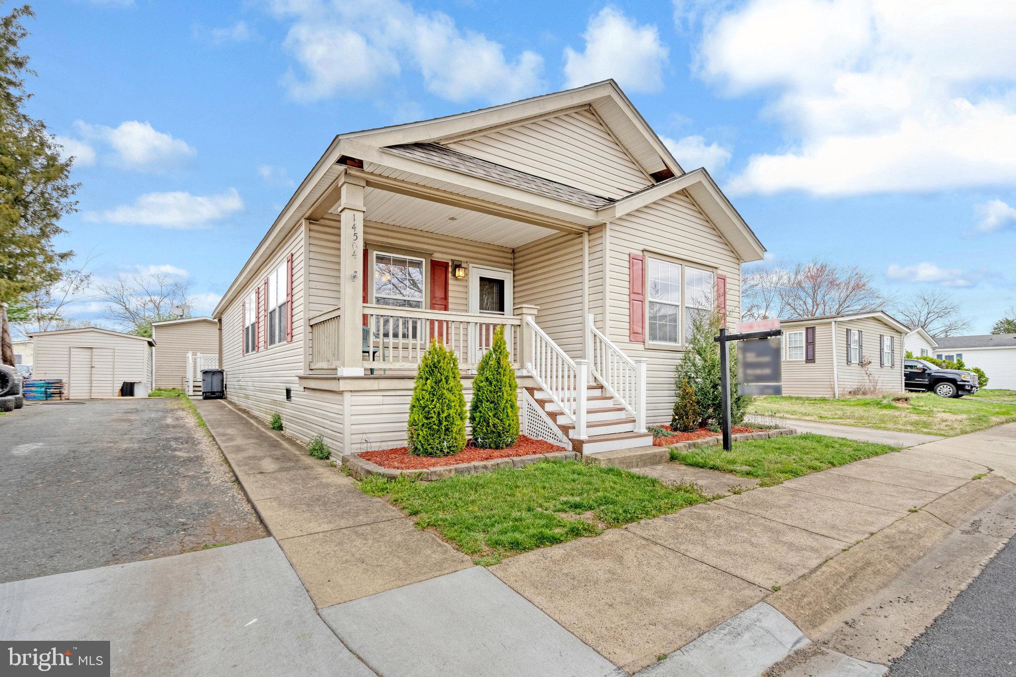 14504 Trans World Avenue Chantilly, VA 20151 - Photo 2 of 34 Double wide with a front and back porch