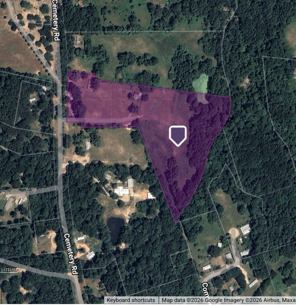 490 Cemetery Road Coldspring, TX 77331 - Photo 2 of 24 Property Boundary from CAD