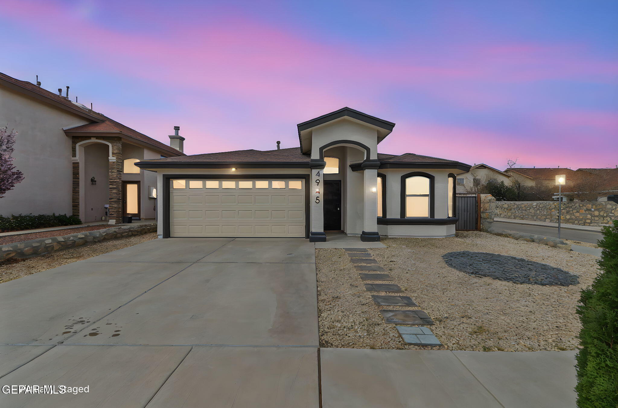 4945 Silver Ranch Avenue El Paso, TX 79934 - Photo 2 of 39 5-web-or-mls-IMG_0532 day to dusk