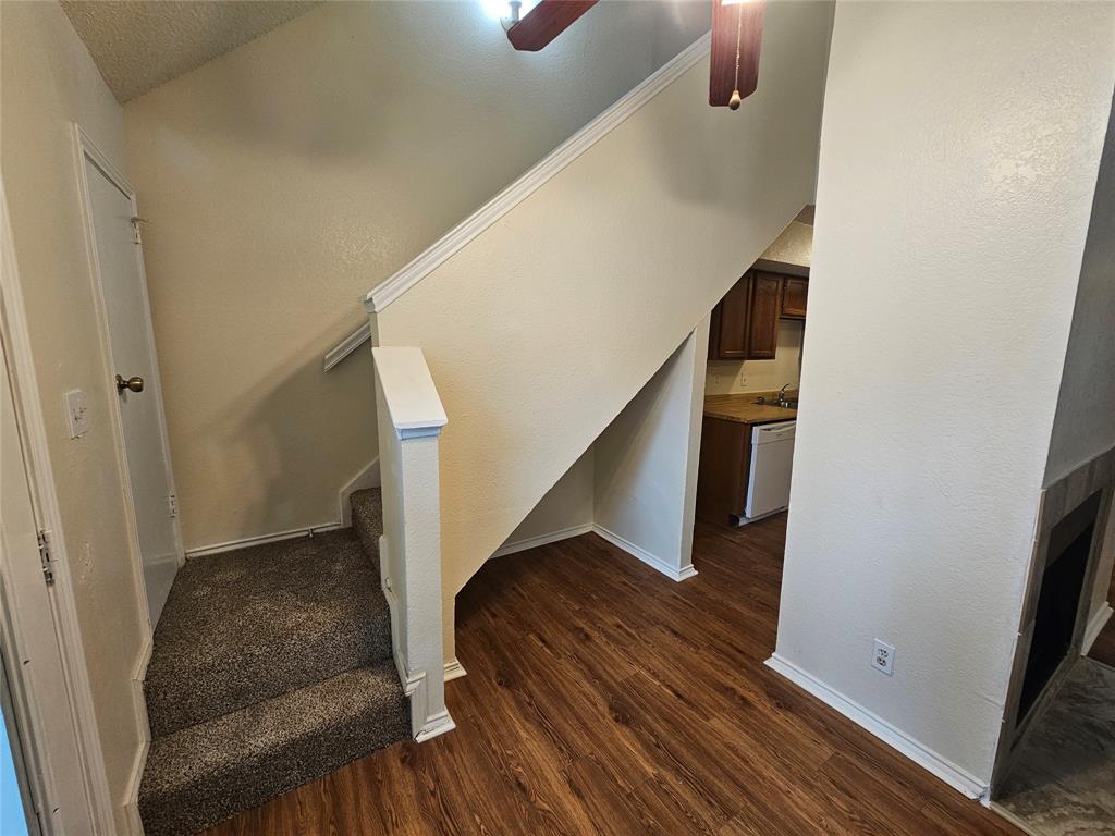 9823 Walnut Street, Unit 208 Dallas, TX 75243 - Photo 7 of 16 a view of entryway with wooden floor