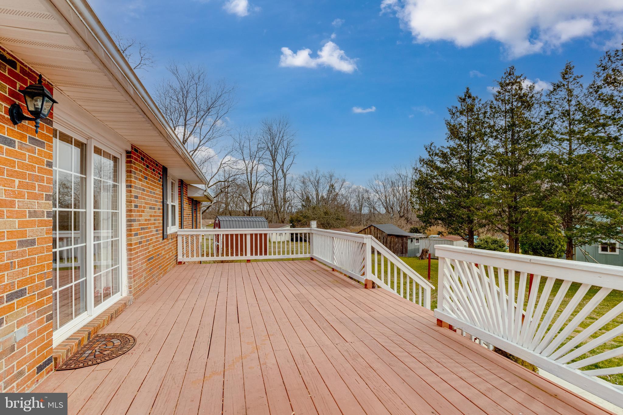 3217 Old Forge Hill Road Street, MD 21154 - Photo 41 of 46 Beautiful spacious deck with stairs to yard!