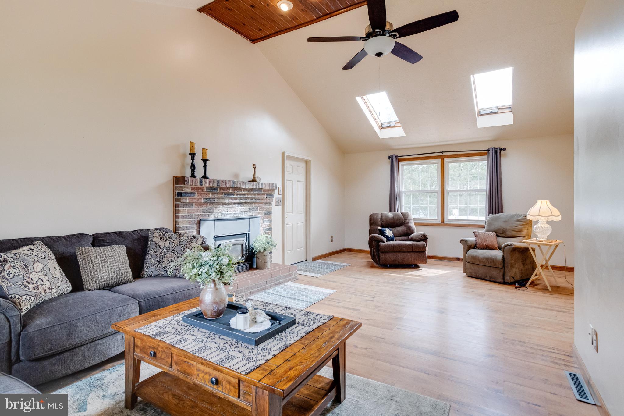 3217 Old Forge Hill Road Street, MD 21154 - Photo 9 of 46 Sky lights and ceiling fan plus large windows