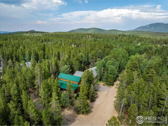 a view of a lake with a city