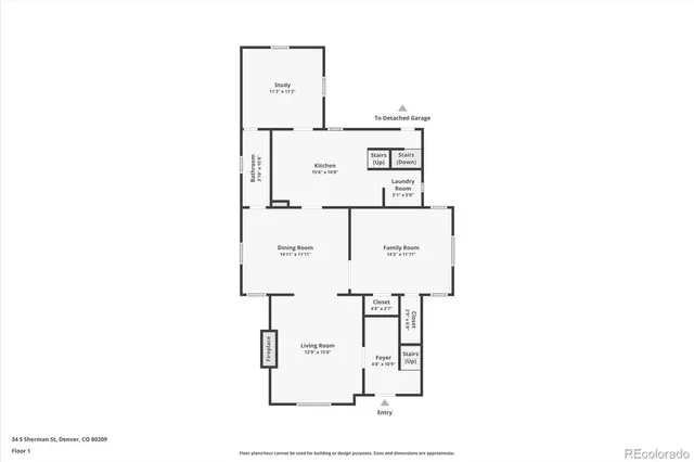 a picture of a floor plan
