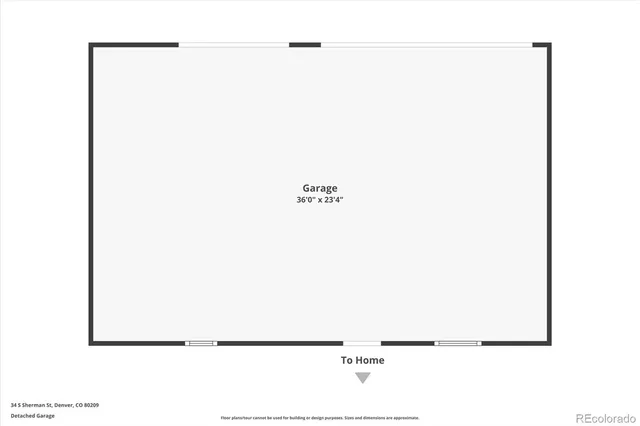 $950,000 | 34 South Sherman Street, Denver, CO 80209