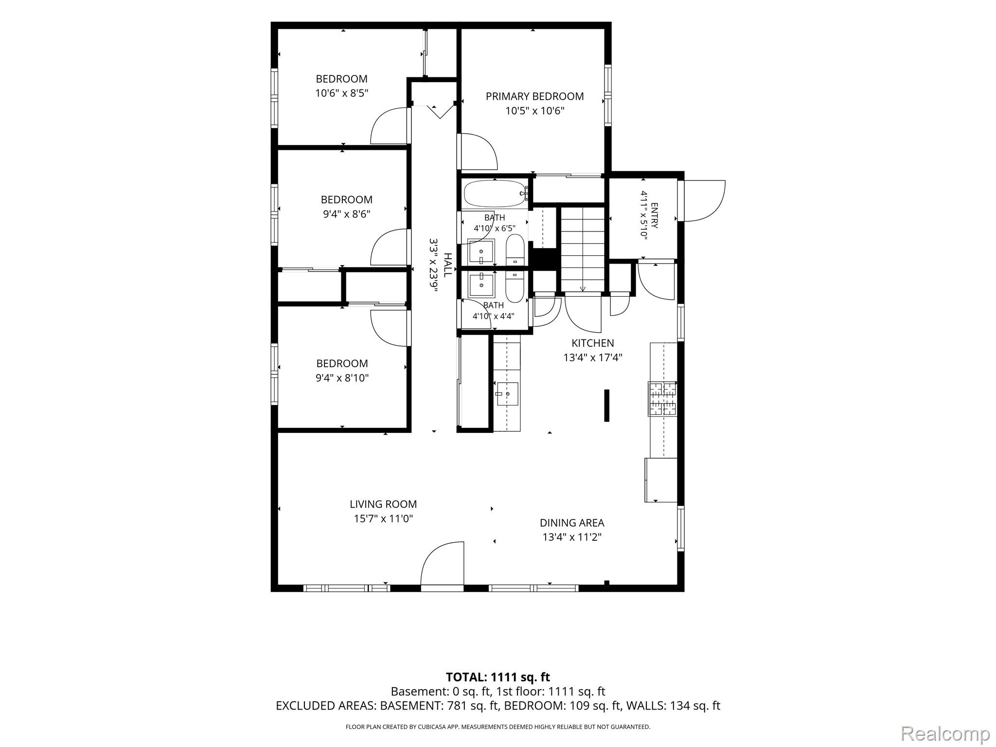 3710 Branch Road Flint, MI 48506 - Photo 45 of 46 Floor plan
