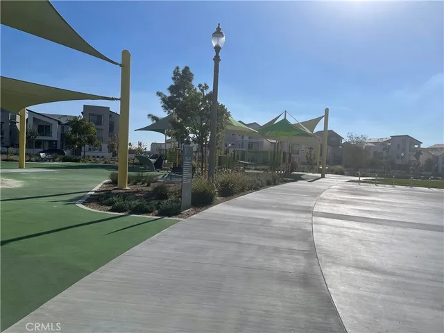 a living room with couch and a table