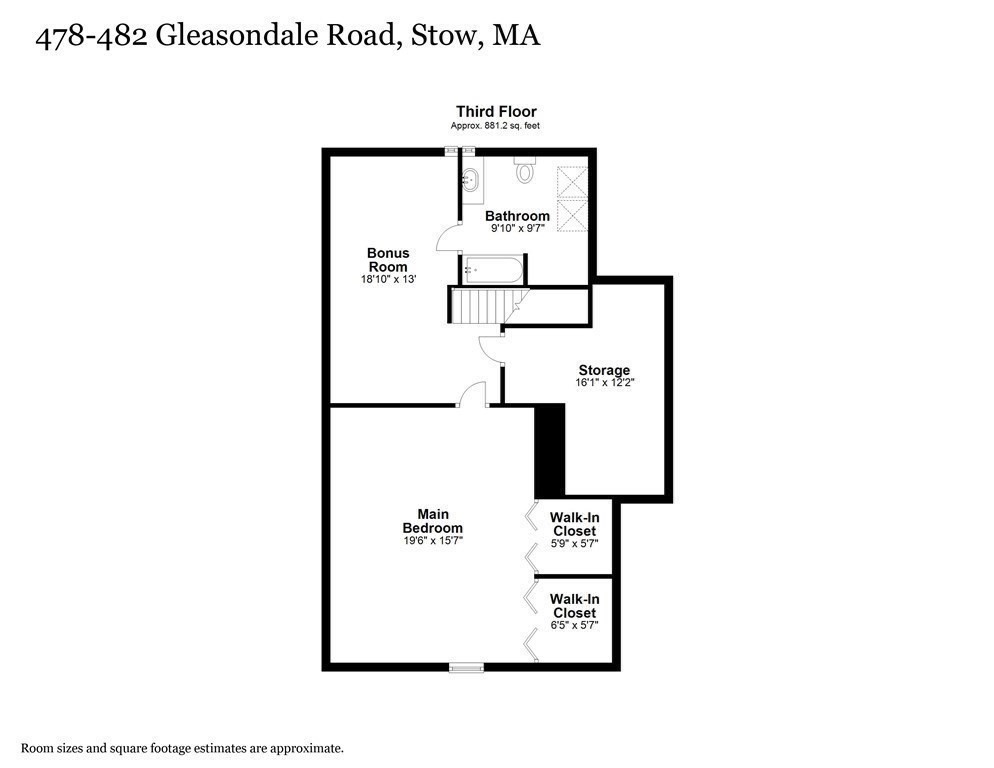 479-483 Gleasondale Road Stow, MA 01775 - Photo 39 of 40 a picture of a wall with a bench in it