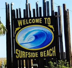 0 Texas Street Surfside Beach, TX 77541 - Photo 2 of 5 a view of a balcony with wooden floor