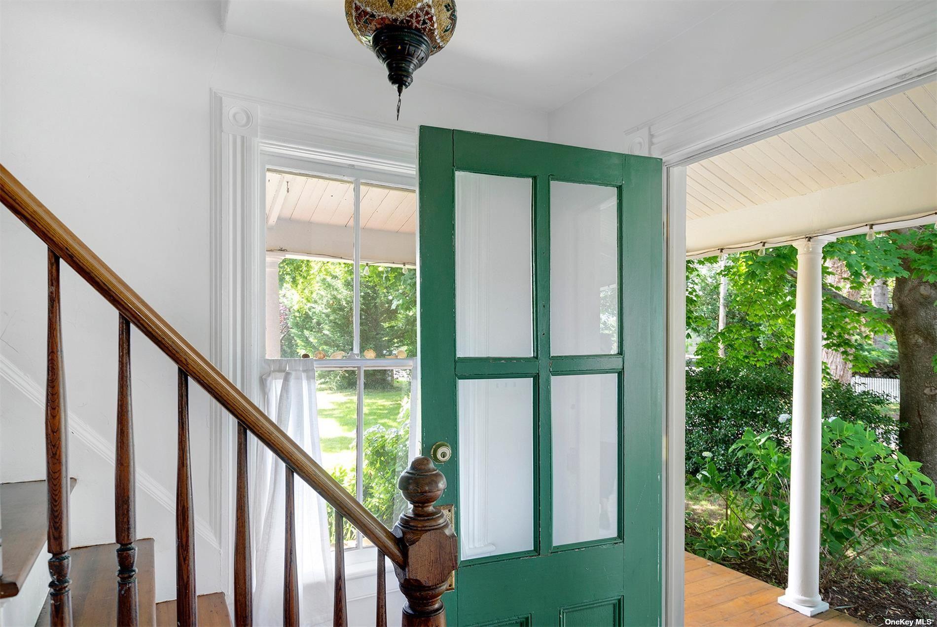 640 Orchard Street New Suffolk, NY 11956 - Photo 5 of 30 a view of an entryway with garden