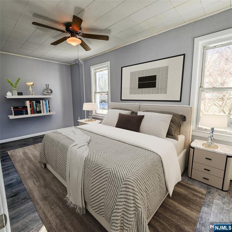 640 Chase Avenue, Unit 2 Lyndhurst, NJ 07071 - Photo 6 of 10 a bedroom with a large bed and a window