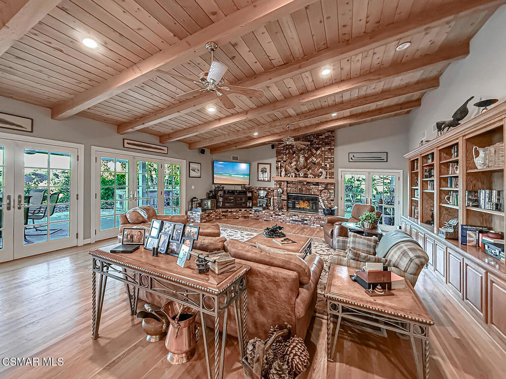 24525 Desert Avenue Newhall, CA 91321 - Photo 20 of 76 a view of a dining room with furniture window and outside view