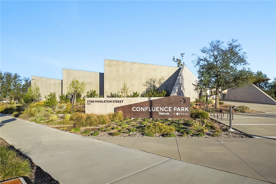 27392 Dialogue Way Valencia, CA 91381 - Photo 58 of 62 a view of a street with sitting area