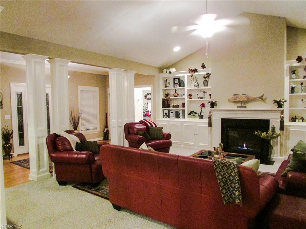 2791 Beckerdite Road Sophia, NC 27350 - Photo 9 of 25 The Built-In Adjustable Bookshelves Will Display Your Favorite Things In This Great Space While Cozying Up In Front of the Fireplace to Watch a Little TV/Movie/Football, Read a Good Book or Take An Afternoon Nap.