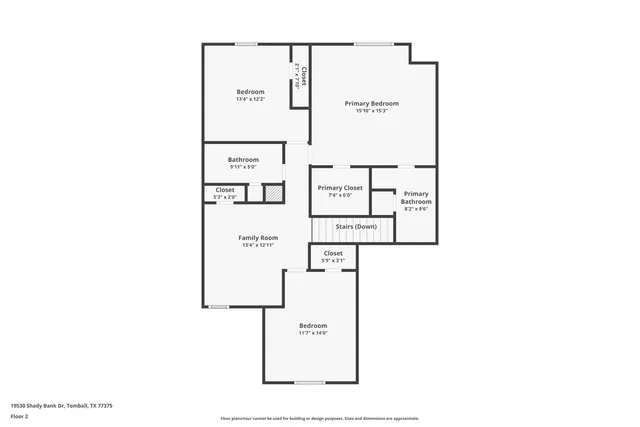 $1,880 | 19530 Sandy Bank Drive, Tomball, TX 77375