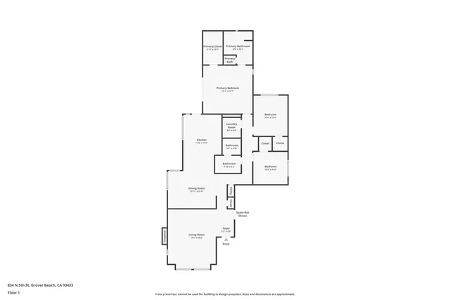 $999,000 | 834 North 5th Street, Grover Beach, CA 93433