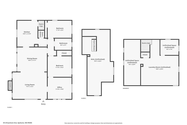 $300,000 | 812 West Jackson Avenue, Spokane, WA 99205
