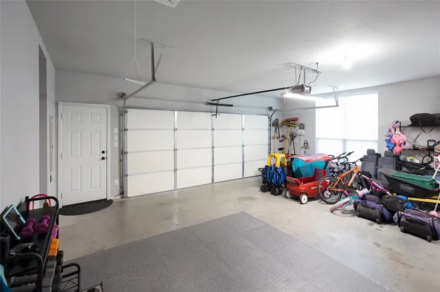 a view of a storage in a room