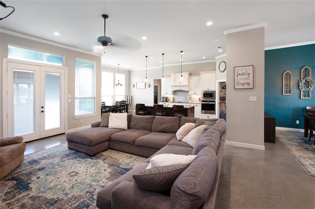 7230 Woodstream Road Midlothian, TX 76065 - Photo 8 of 26 a living room with furniture and a large window