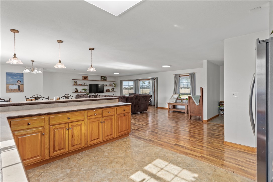 9118 Faye Road Kinmundy, IL 62854 - Photo 16 of 48 Kitchen and Living Room