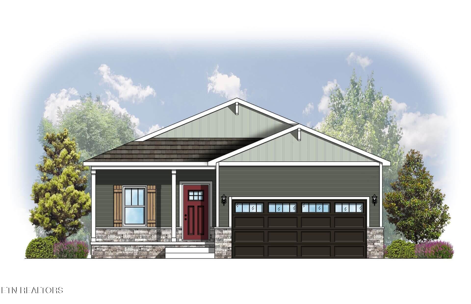 3510 Wild Poppy Road Knoxville, TN 37918 - Photo 1 of 3 Harvest-Meadows-Dogwood-Elevation-1-Gard