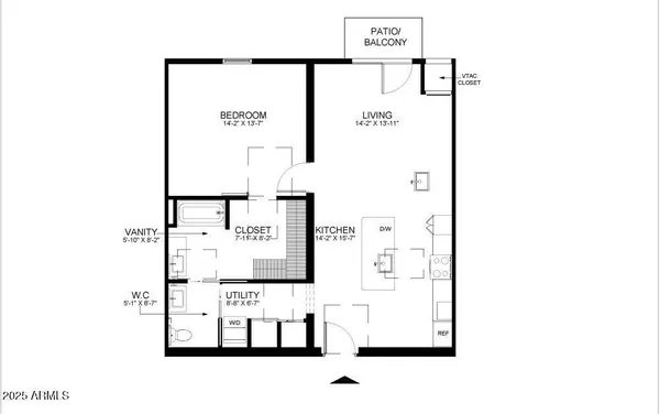 $1,223 | 6025 West Thomas Road, Unit 1, Phoenix, AZ 85033