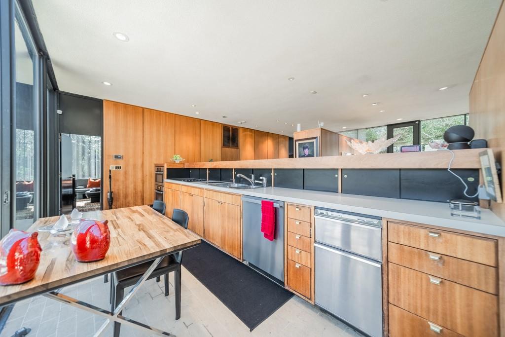 9331 Providence Road Charlotte, NC 28270 - Photo 20 of 39 a kitchen with stainless steel appliances granite countertop a sink and cabinets