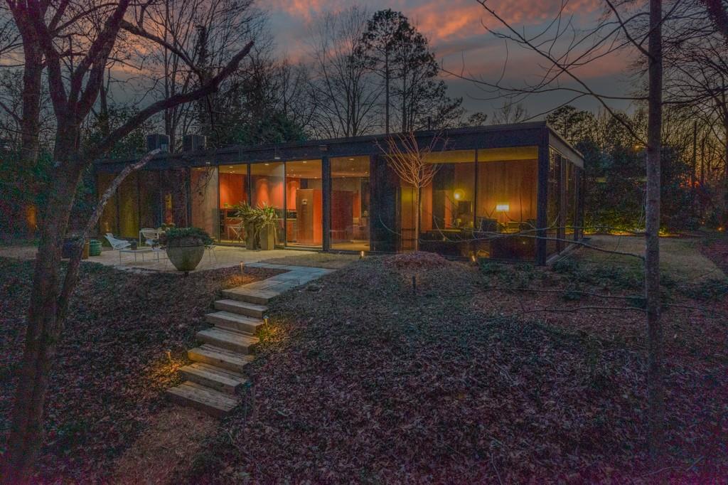 9331 Providence Road Charlotte, NC 28270 - Photo 37 of 39 a backyard of a house with lots of green space