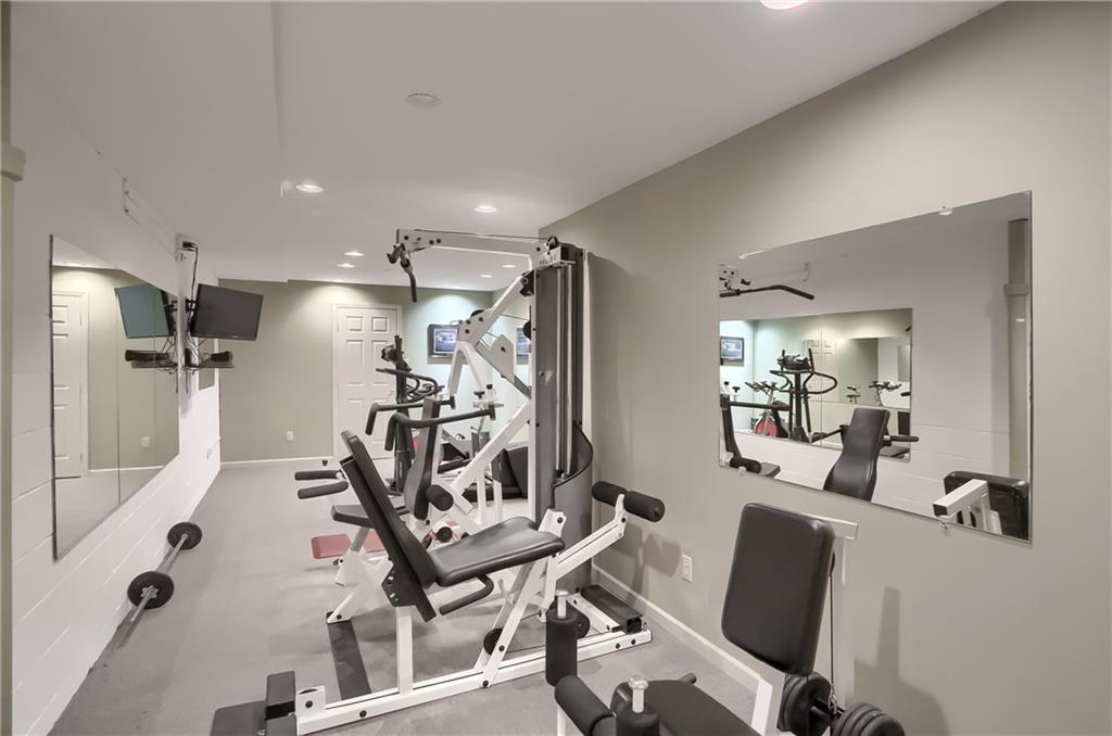 119 Berwyn Road Pittsburgh, PA 15237 - Photo 24 of 25 a view of a room with gym equipment