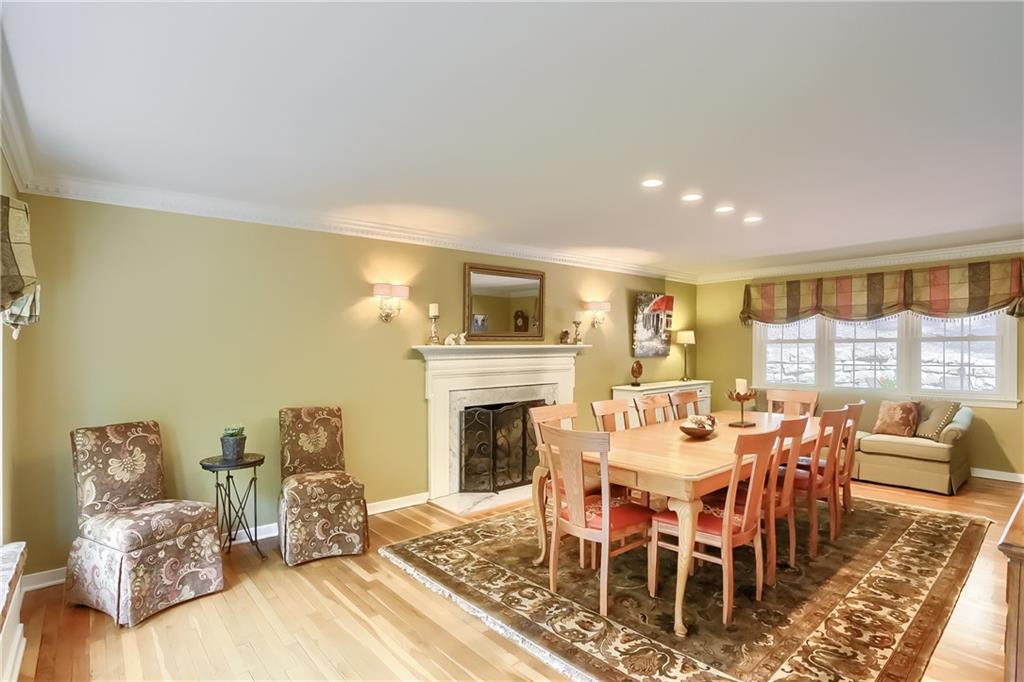 119 Berwyn Road Pittsburgh, PA 15237 - Photo 6 of 25 a view of a dining room with furniture window and wooden floor