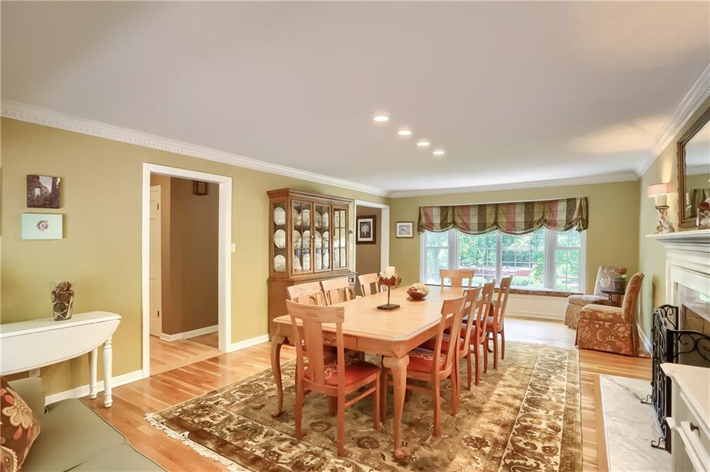 119 Berwyn Road Pittsburgh, PA 15237 - Photo 7 of 25 a view of a dining room with furniture window and wooden floor